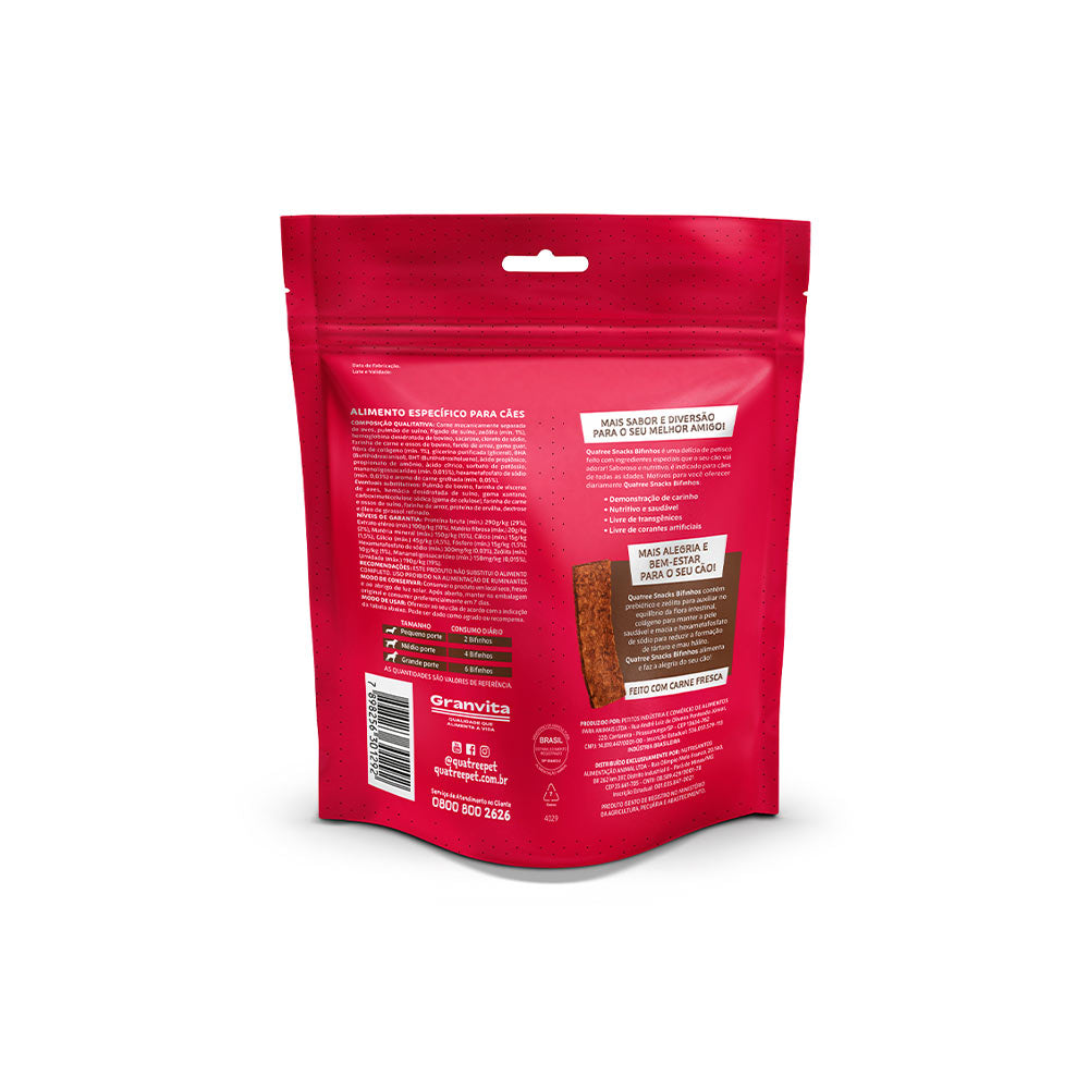 Snack Quatree para Cães Sabor Churrasco