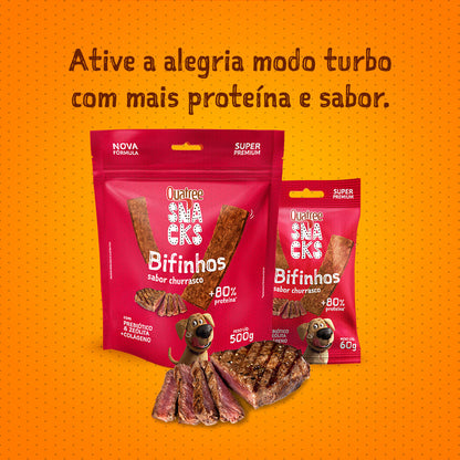 Snack Quatree para Cães Sabor Churrasco