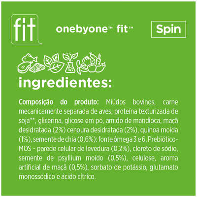 Petisco Onebyone Gourmet para Cães Sabor Cenoura e Maçã