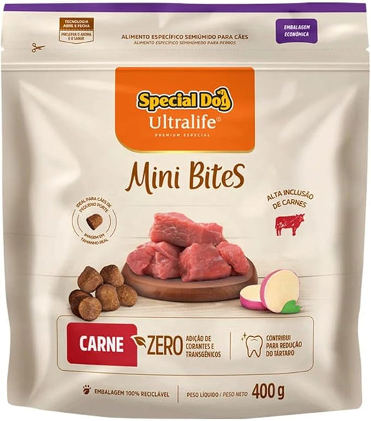 Special Dog Ultralife - Bifinho Mini Bites Cães 400g