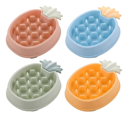 Comedouro Lento Interativo Educativo Adestramento Cães Gatos