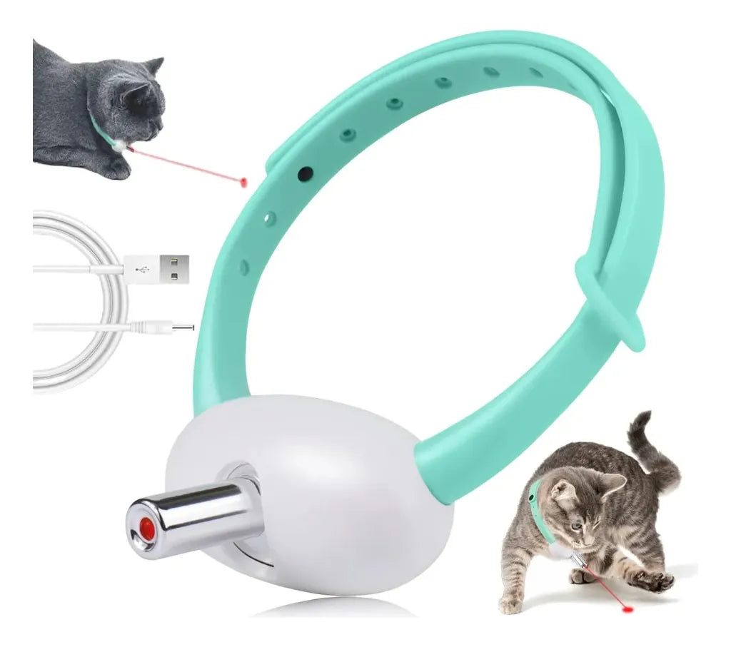 Coleira Colar Para Gatos Pet C/ Laser Interativo