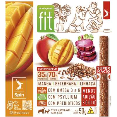 Petisco Gourmet para Cães Sabor Beterraba e Linhaça