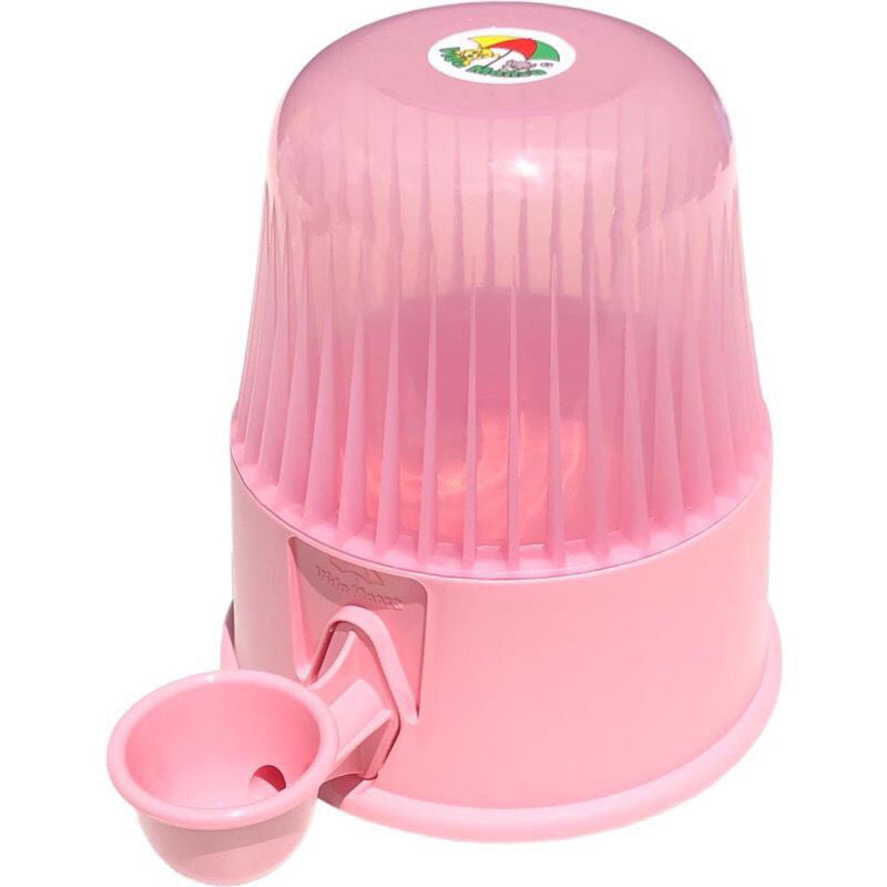 Bebedouro Transparente Para Pelos Longos Vida Mansa Cães e Gatos 2 Litros