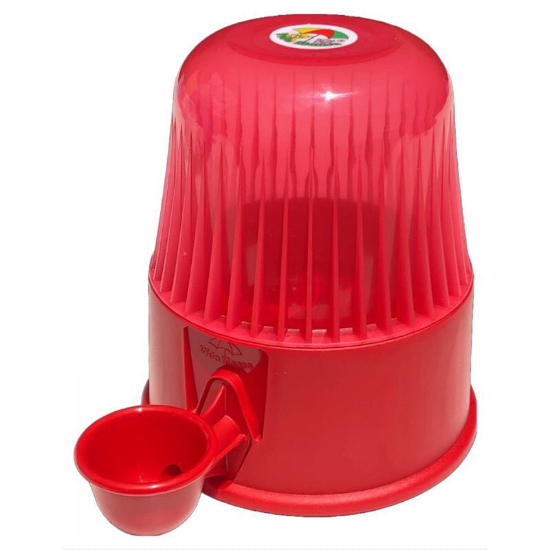 Bebedouro Transparente Para Pelos Longos Vida Mansa Cães e Gatos 2 Litros