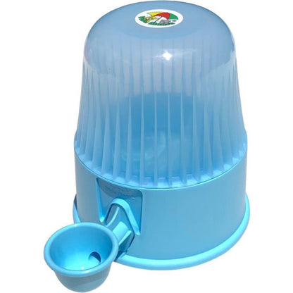 Bebedouro Transparente Para Pelos Longos Vida Mansa Cães e Gatos 2 Litros