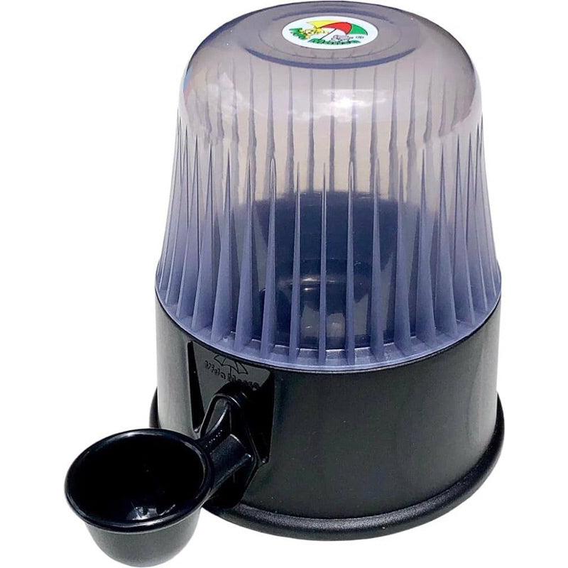 Bebedouro Transparente Para Pelos Longos Vida Mansa Cães e Gatos 2 Litros