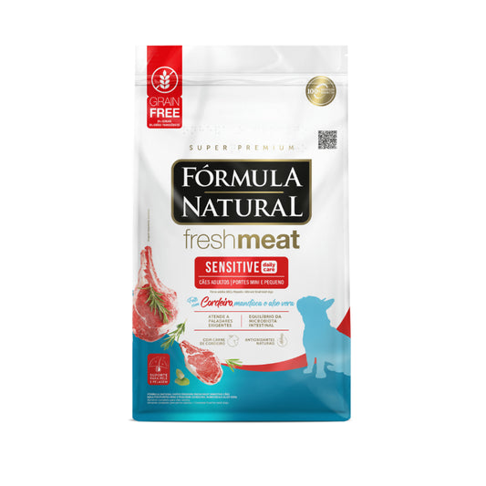 Formula Natural Sensitive 1kg Fresh Meat Para Cães Adultos Mini e Pequeno