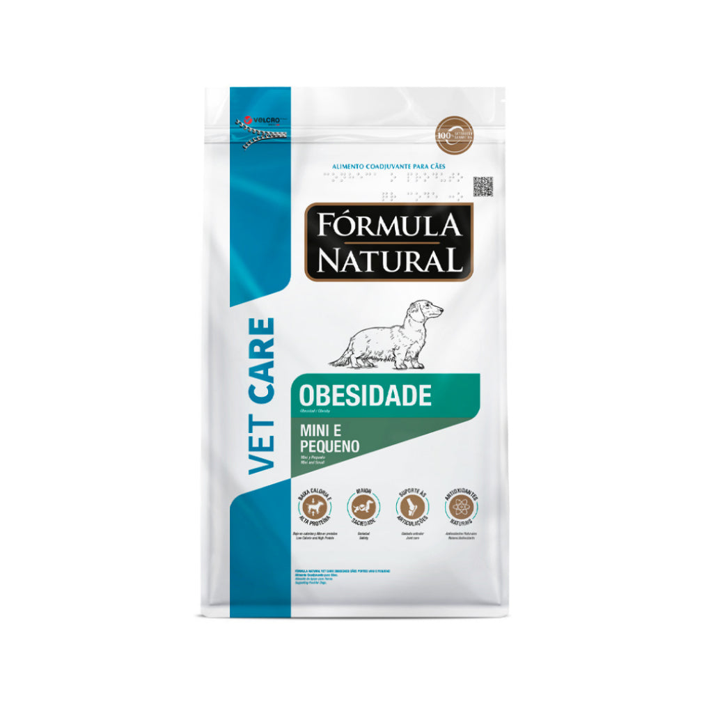 Ração Fórmula Natural Vet Care Obesidade para Cães de Porte Mini e Pequeno 2 KG