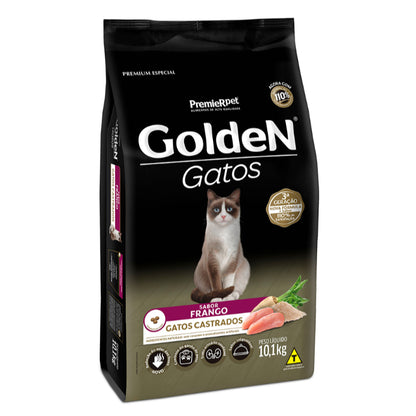 Ração para Gatos Golden 10.1kg Diversos Sabores