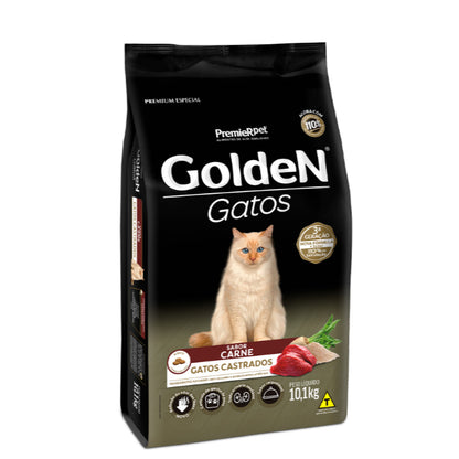 Ração para Gatos Golden 10.1kg Diversos Sabores