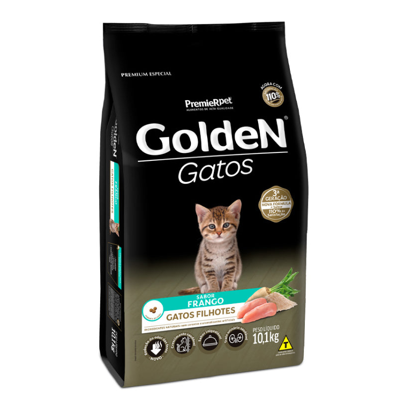 Ração para Gatos Golden 10.1kg Diversos Sabores