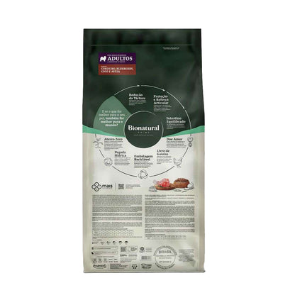 Ração Bionatural Prime para Cães Adultos Raças Pequenas sabor Cordeiro