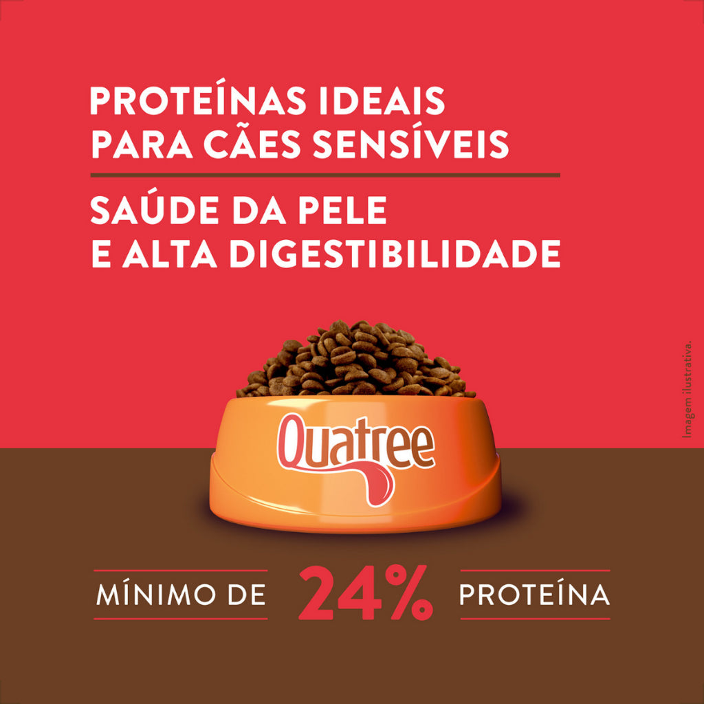 Ração Quatree Supreme Dermato Cães Adultos - 3Kg