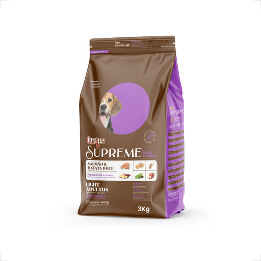 Ração Quatree Supreme Light Cães Adultos - 3Kg