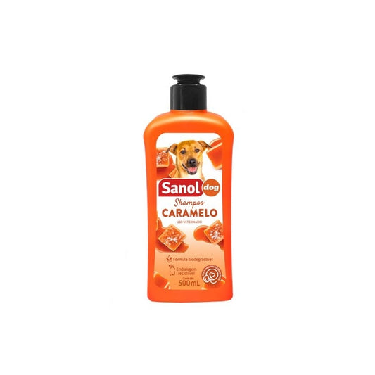 Shampoo Sanol Dog Caramelo para Cães 500 ml