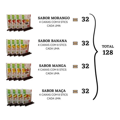 Kit 16 Petisco Super Macio Cães Spin Fit 4 Sabores