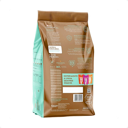 Ração 10,1Kg Quatree Supreme Gatos Filhotes Salmão