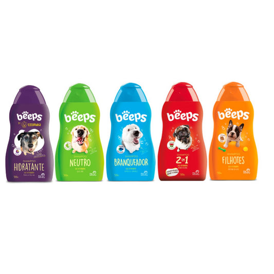 Shampoo/Cond. Beeps– Cuidado, Brilho e Muito Amor!