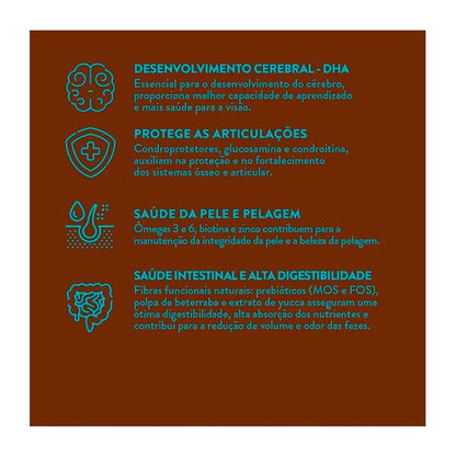 Ração Quatree Supreme Cães Filhotes Raças Pequenas Frango e Batata Doce - 1kg