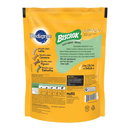 Biscoito Pedigree Biscrok Multi Cães Adultos 1kg