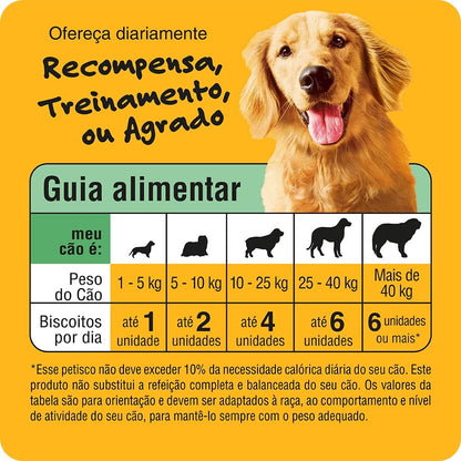 Biscoito Pedigree Biscrok Multi Cães Adultos 1kg