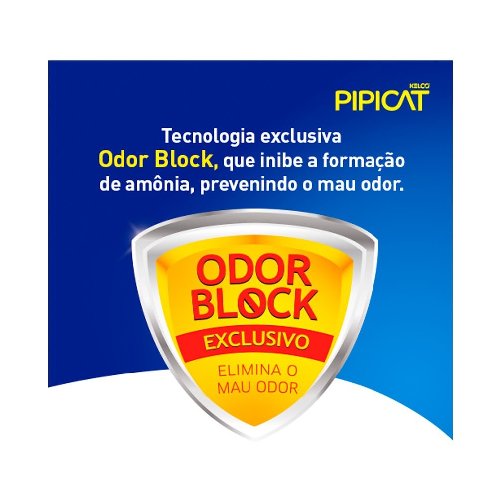Areia Higiênica Pipicat Classic para Gatos 4kg