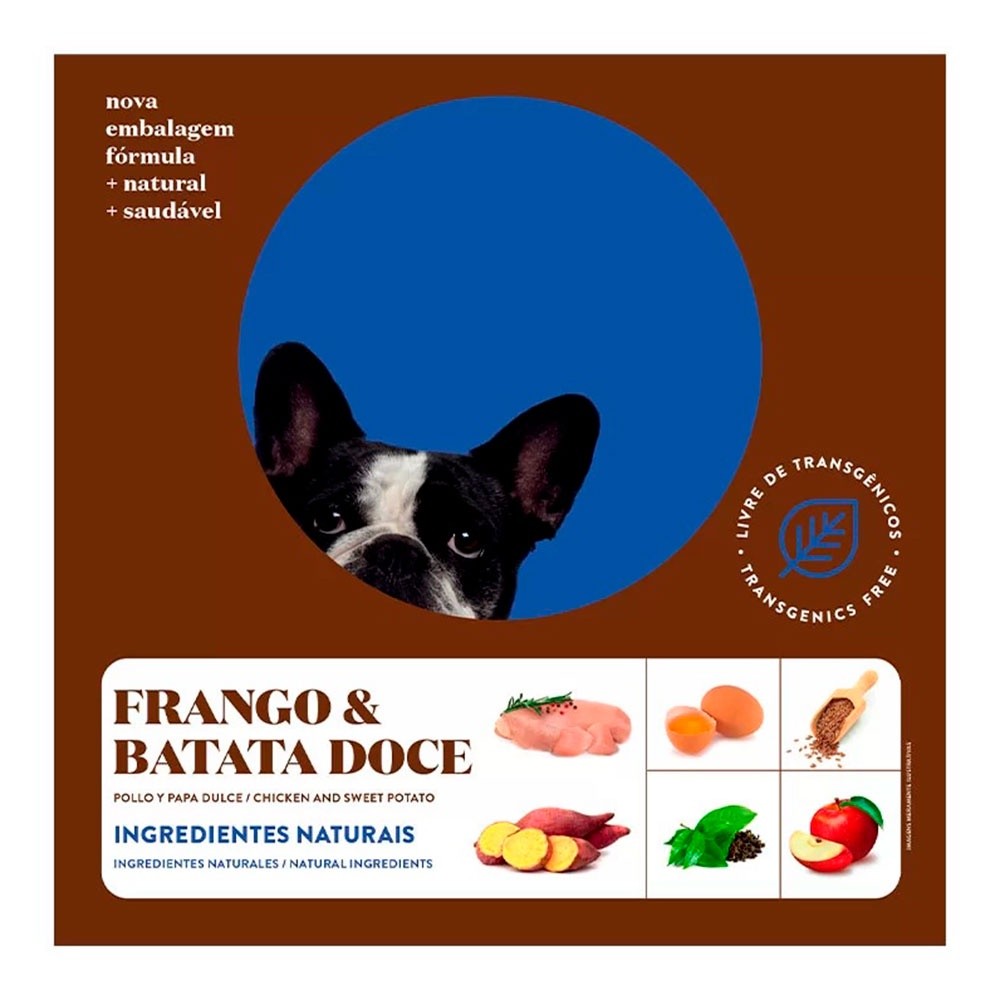 Ração Quatree Supreme Cães Adultos Raças Pequenas Frango e Batata Doce - 10,1kg