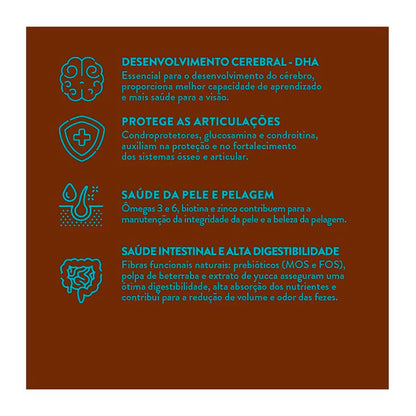 Ração Quatree Supreme Cães Filhotes Raças Pequenas Frango e Batata Doce 3kg