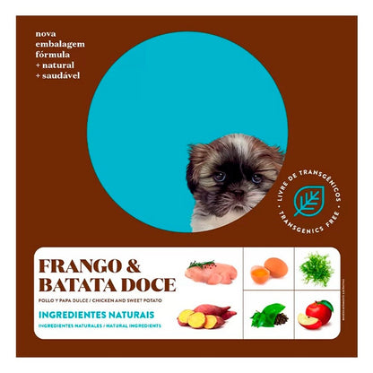 Ração Quatree Supreme Cães Filhotes Raças Pequenas Frango e Batata Doce - 1kg