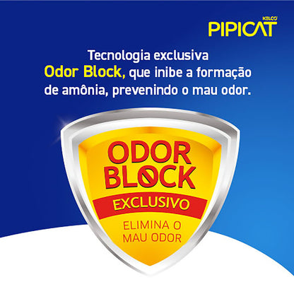 Areia Higiênica para gatos Pipicat Floral 12kg 4kg