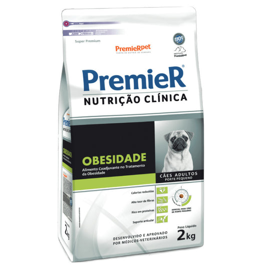 Ração Premier Tratamento Clinico Obesidade Porte Pequeno 2KG