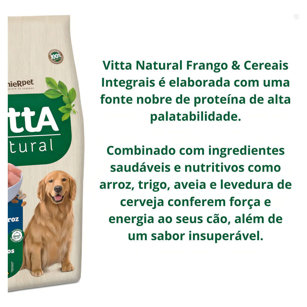 Alimento Premier Pet Vitta Natural Ração Cachorro Adulto 15k