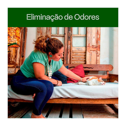 Areia Higiênica Para Gatos Biodegradável Descomplicada Viva Verde 4Kg